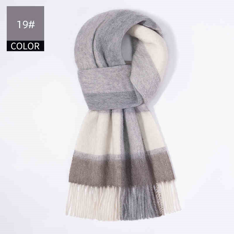Winter New Men's Cashmere Scarf