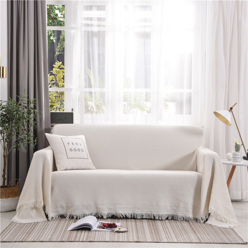 Nordic sofa cover simple sofa towel full cover universal