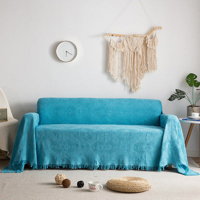 Nordic sofa cover simple sofa towel full cover universal