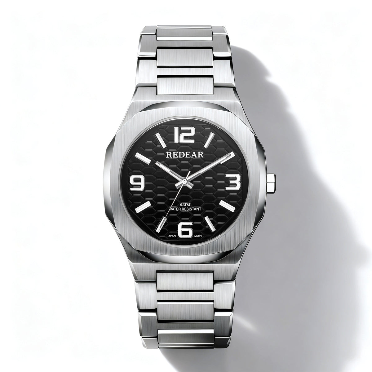 Mens Watch With Japanese Movement Non-mechanical Water-resistant