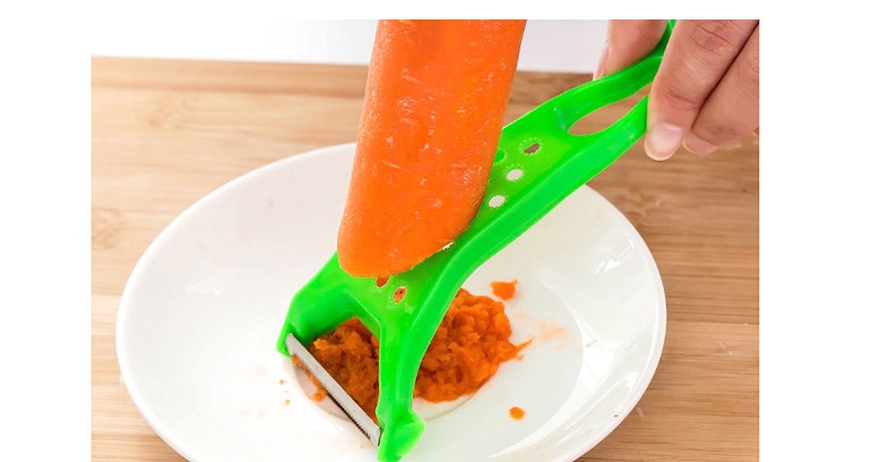 Multifunctional double-head peeler