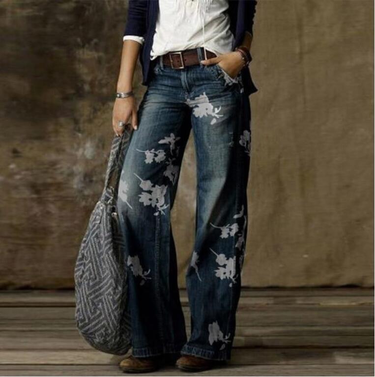 Plus Size Women's Casual Pants Thin Wide Leg Pants