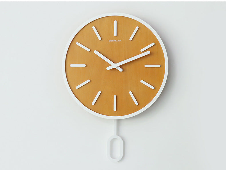 Clock Low Noise Wall Watch Living Room Shop Wall Clock Clock Simple Clock
