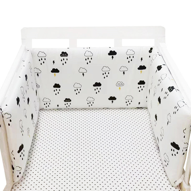 Children's Anti-collision Cotton Cloth Bed Fence