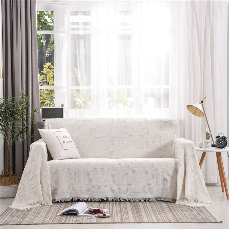 Nordic sofa cover simple sofa towel full cover universal