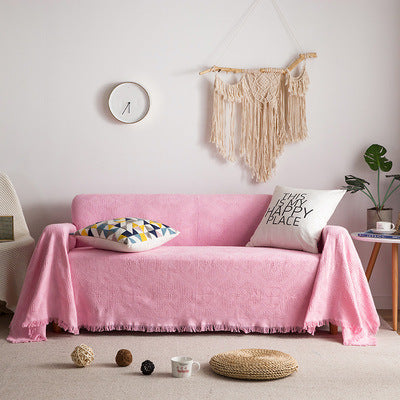 Nordic sofa cover simple sofa towel full cover universal