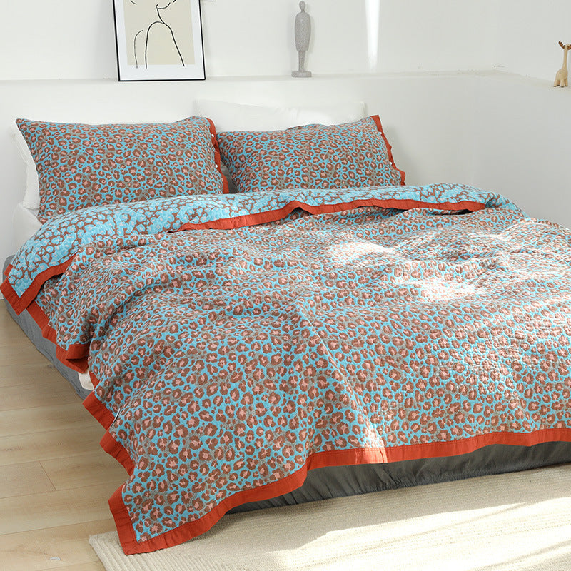 Cotton Sheet Cover Double Napping Blanket