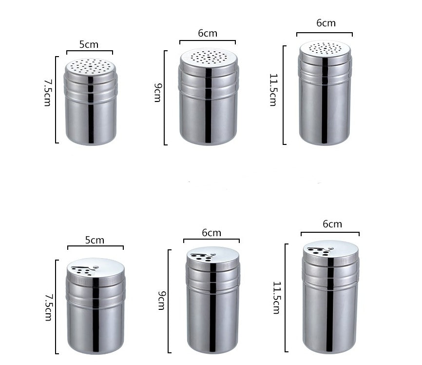Spice jar stainless steel cruet