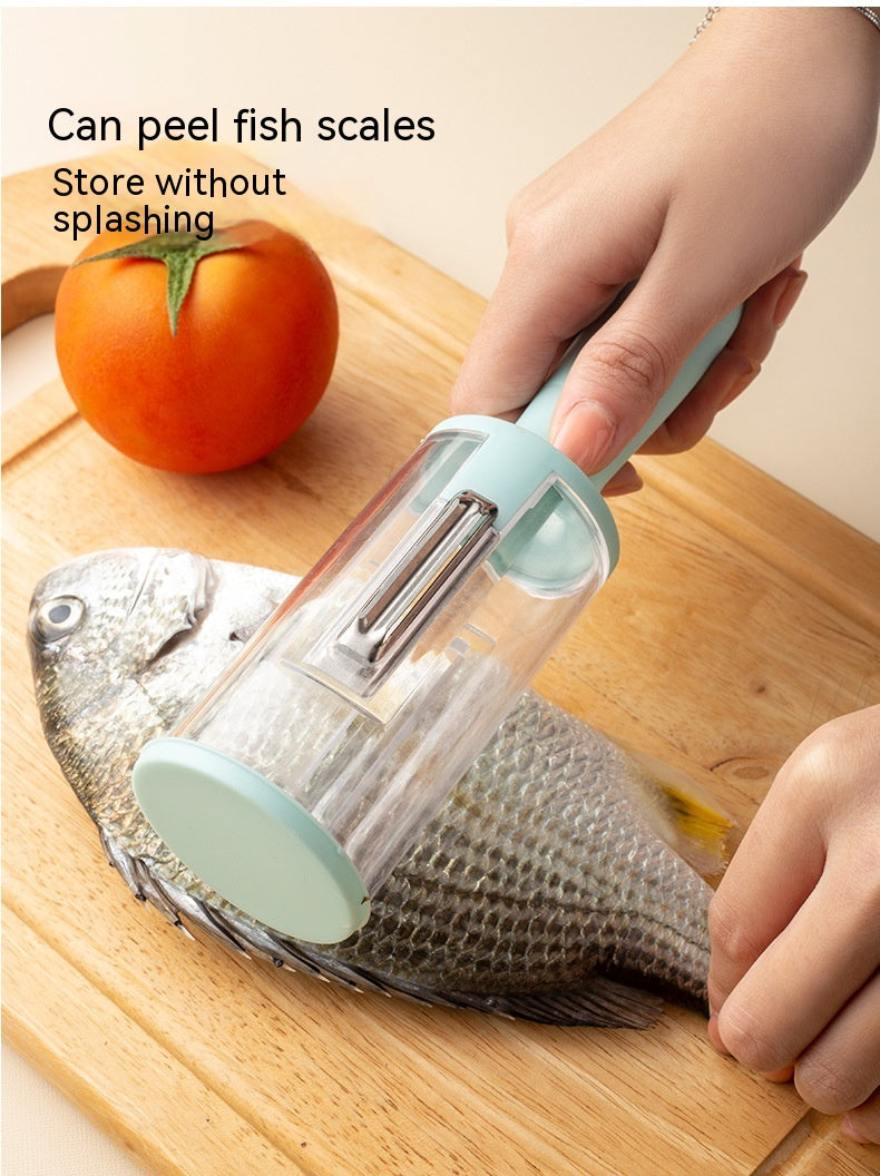 Multi-functional Storage Peeler Anti-splash