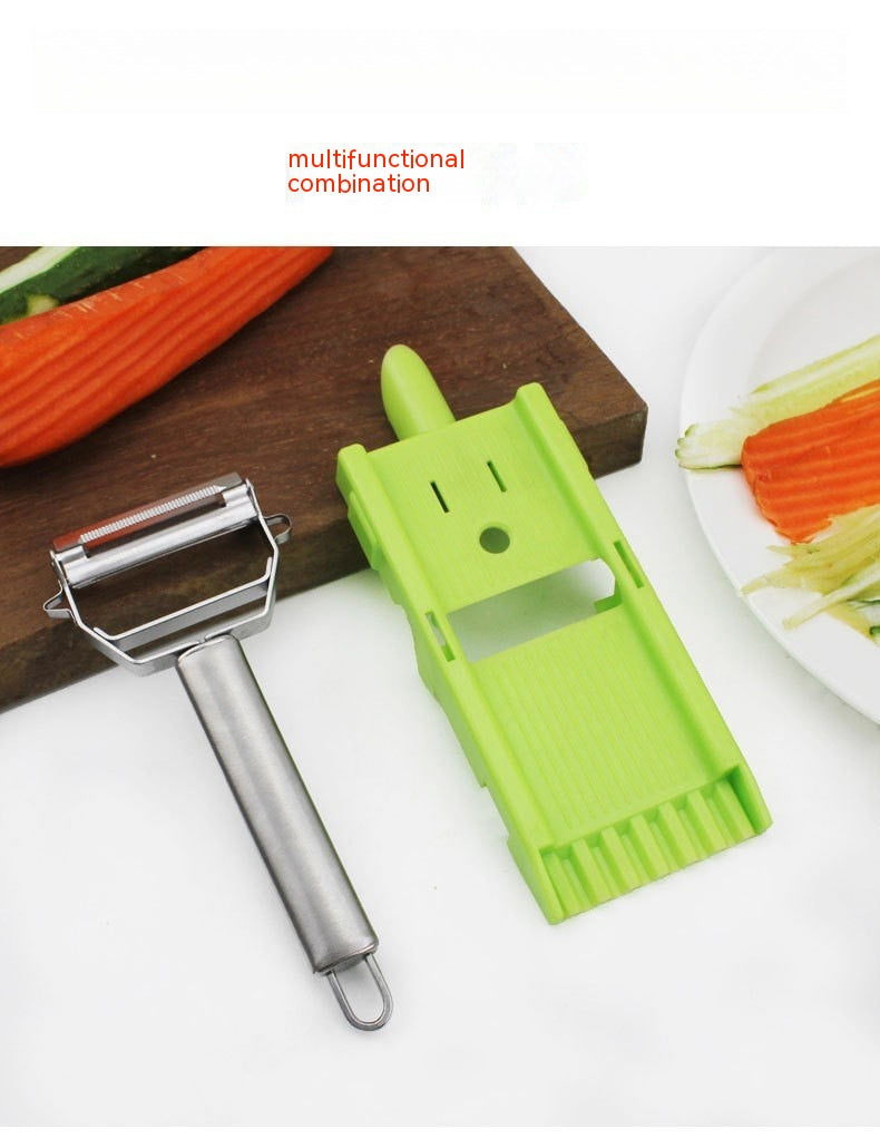 Multi-functional Stainless Steel Peeler Beam Knife Paring Knife Combination