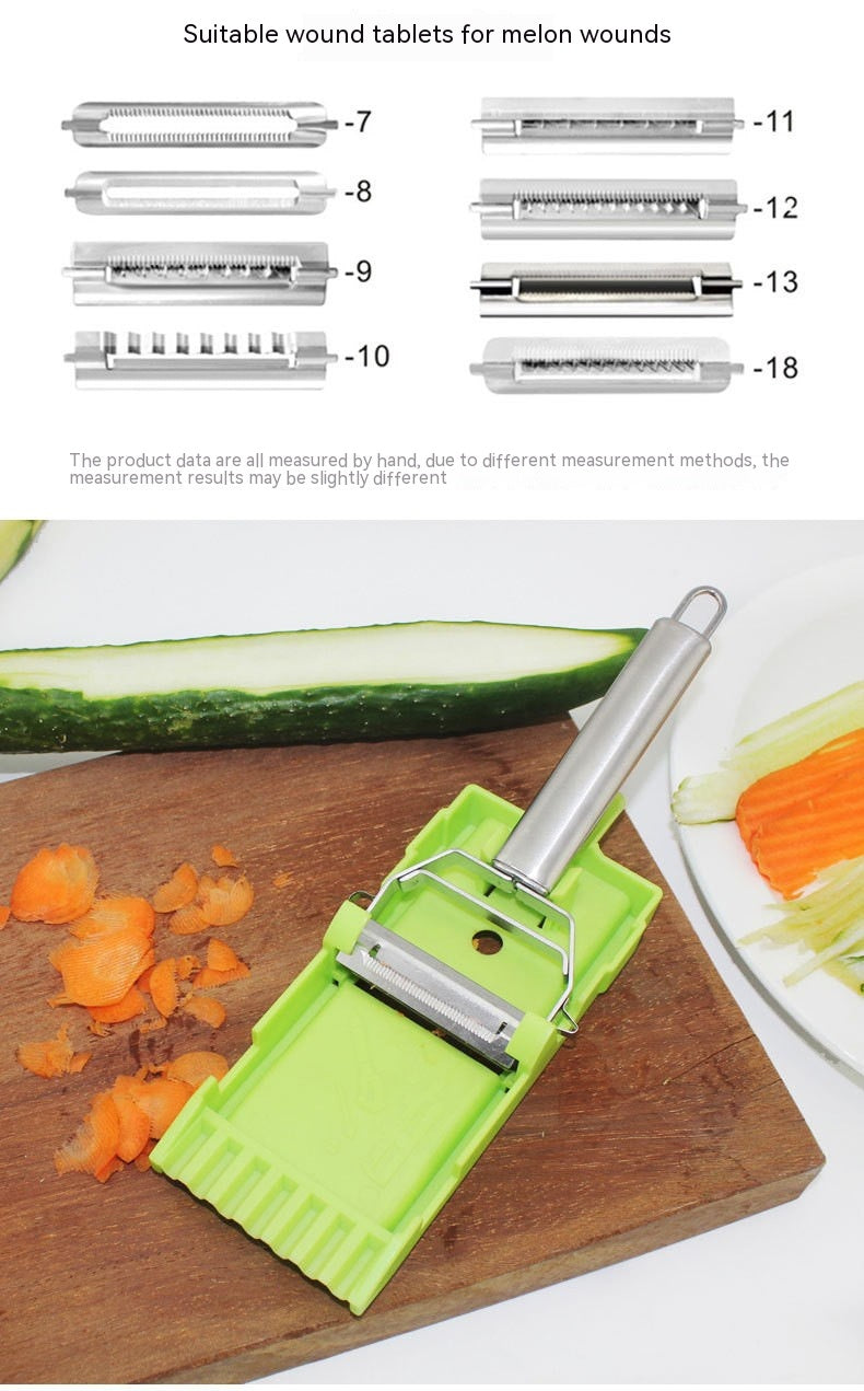 Multi-functional Stainless Steel Peeler Beam Knife Paring Knife Combination