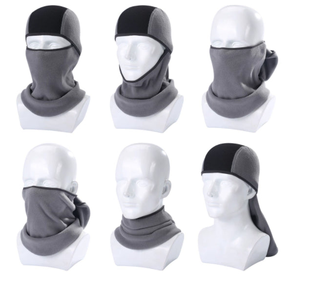 Winter Fleece-lined Thick Ski Headgear For Windproof And Cold Protection