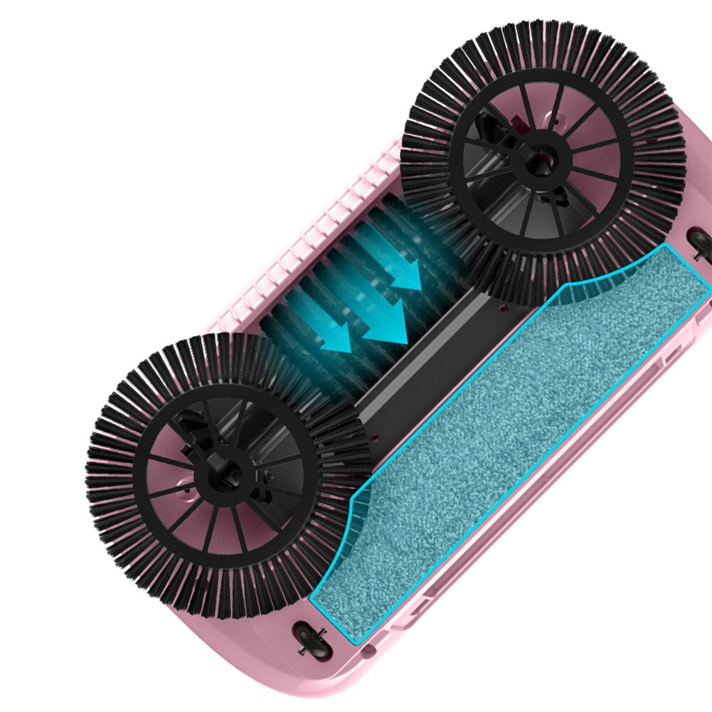 3-in-1 Hand Push Sweeper - Broom Dustpan Mop All-in-One Cleaner