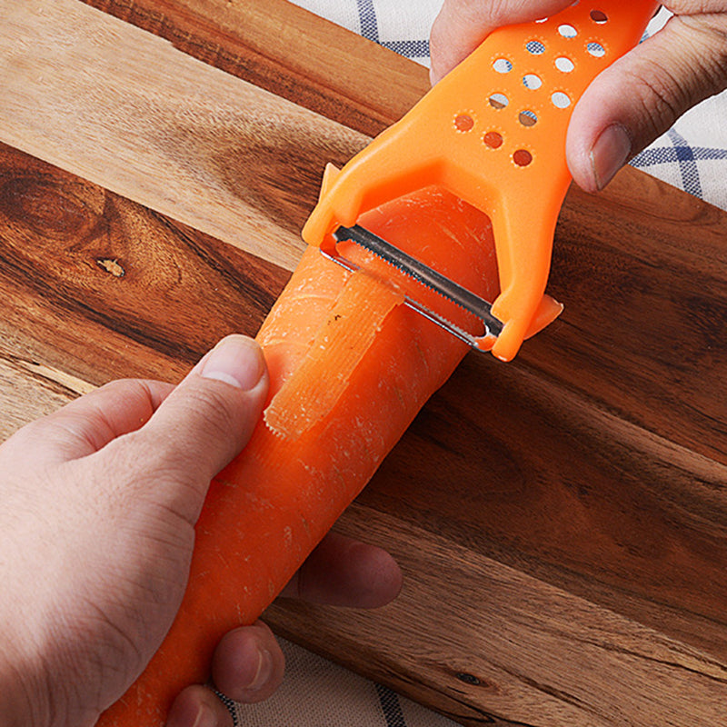 Multifunctional double-head peeler
