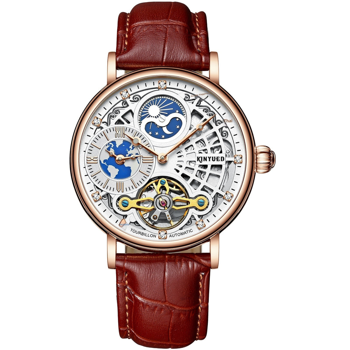 Automatic Hollow Mechanical Star Men's Watch