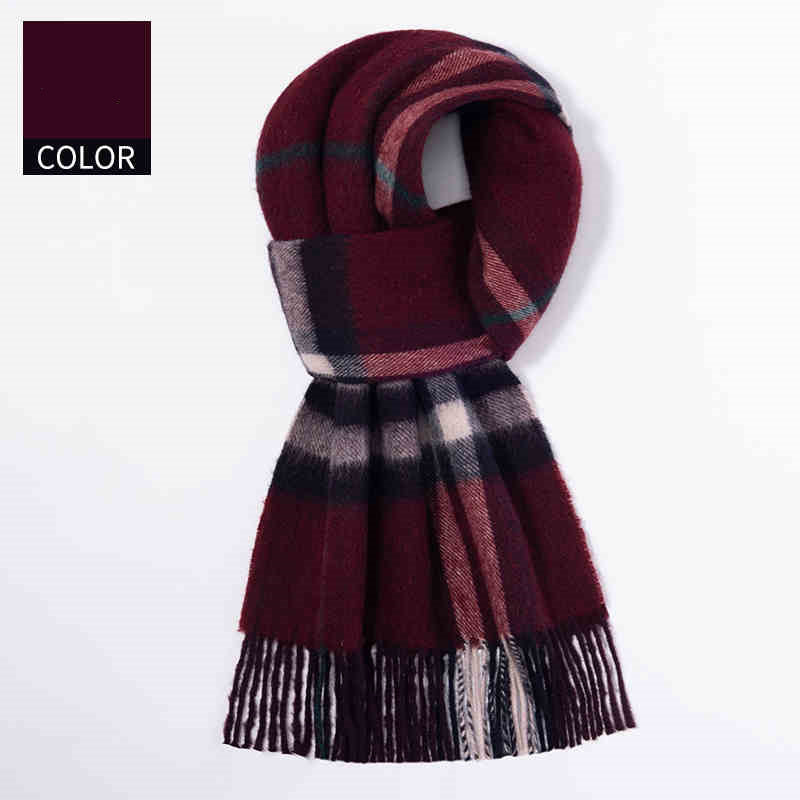 Winter New Men's Cashmere Scarf