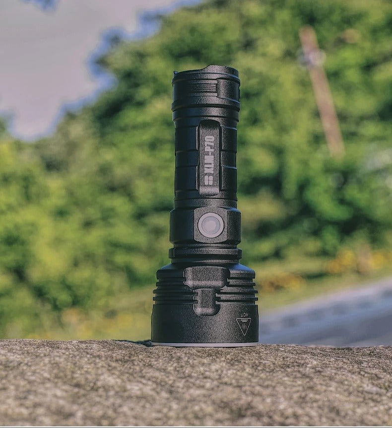 Strong Flashlight Focusing Led Light Rechargeable Super Bright LED Outdoor Xenon Lamp