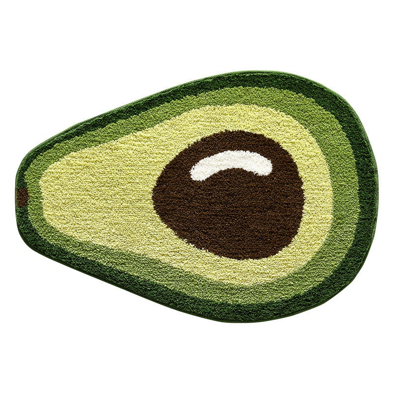 Ins Fruit Home Bathroom Entrance Floor Mat Entry