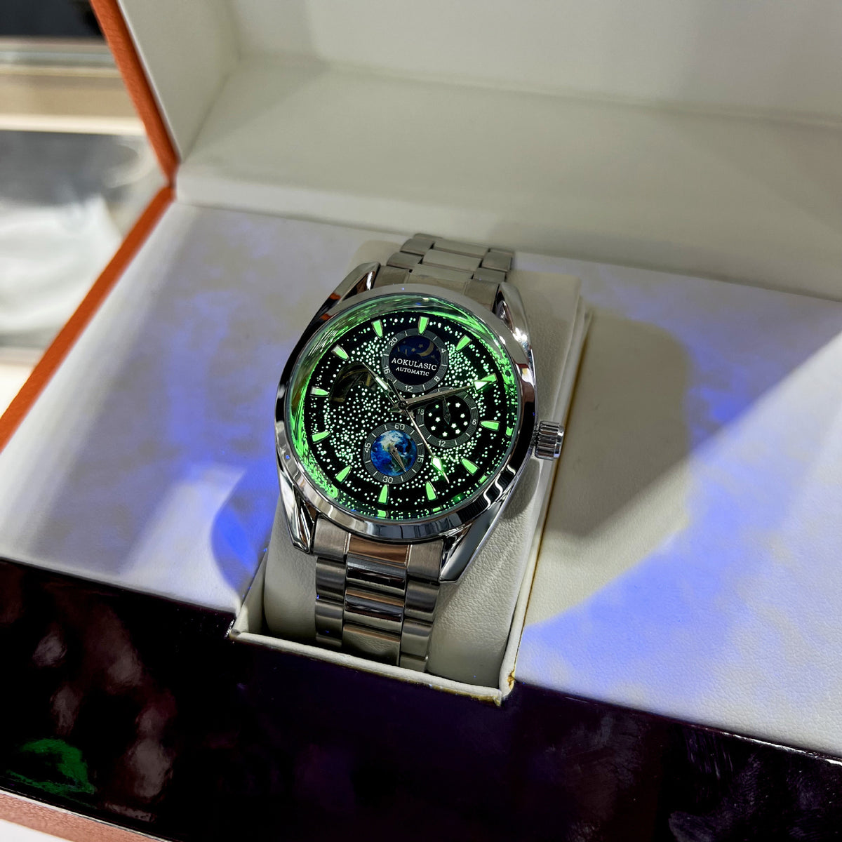 Full Luminous Multifunctional Mechanical Watch For Men
