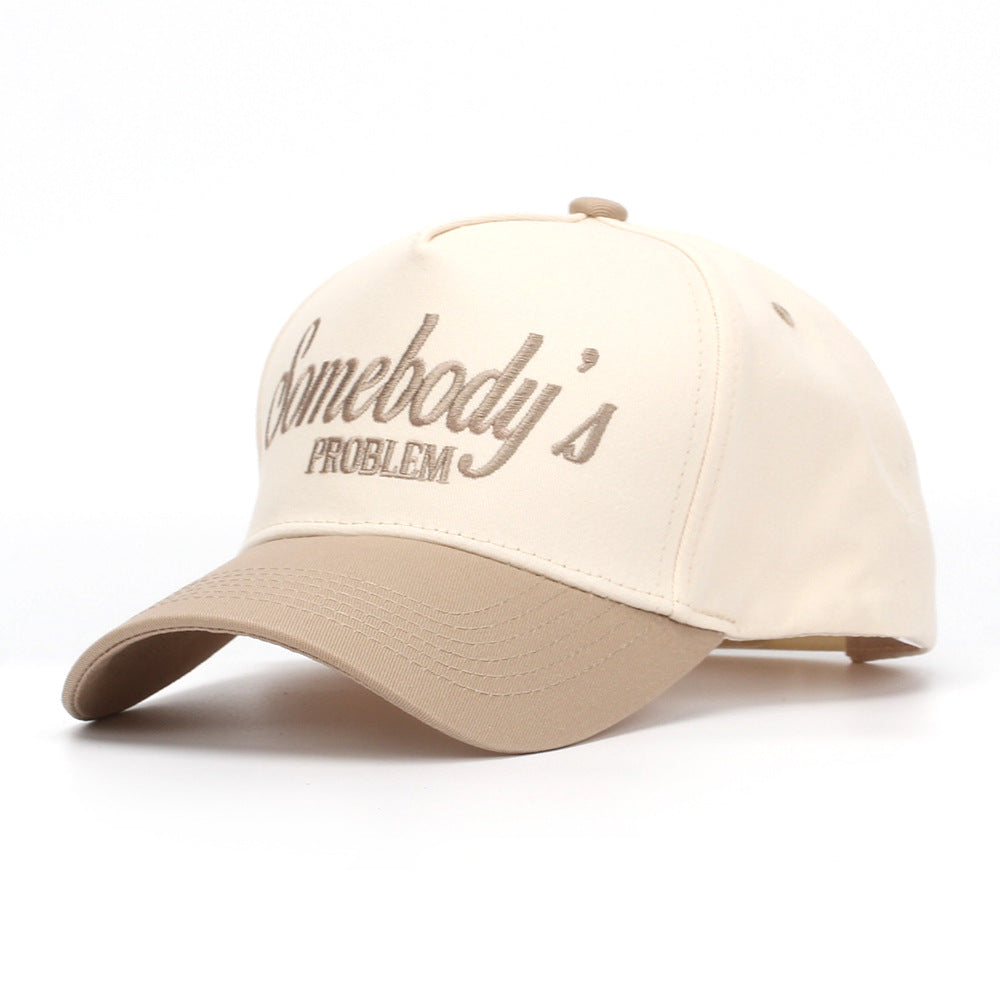 Breathable Sun Visor Cap With English Letters