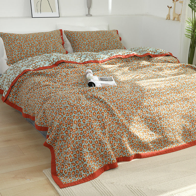 Cotton Sheet Cover Double Napping Blanket
