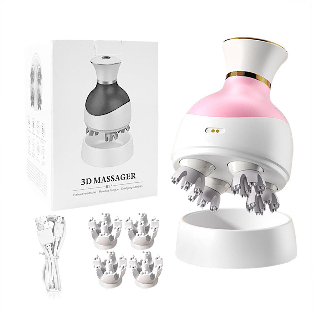 Cat Multi-function Head Massager Decompression Instrument