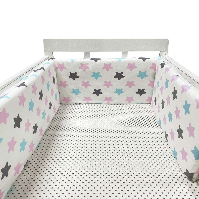 Children's Anti-collision Cotton Cloth Bed Fence
