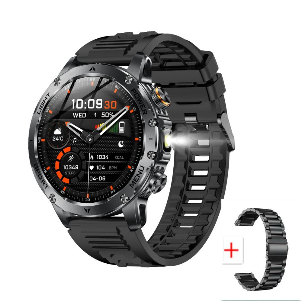 Smart Watch Super Large Battery 1000 MA Full HD Screen Outdoor Men's Sports Double Strap