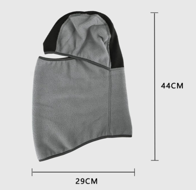 Winter Fleece-lined Thick Ski Headgear For Windproof And Cold Protection