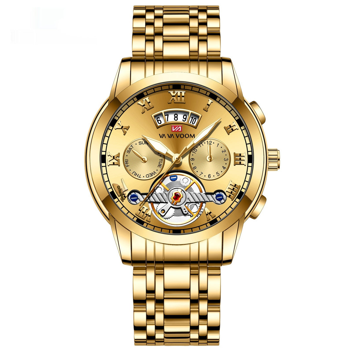 Tourbillon Multifunction Watch For Men