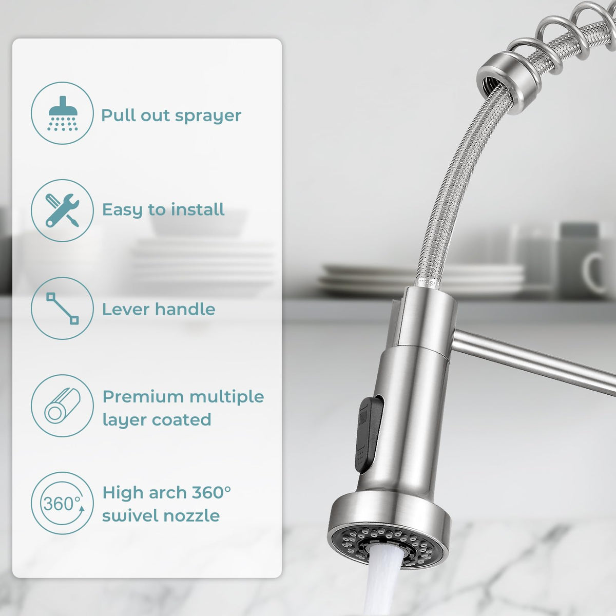 Practical Kitchen Faucet