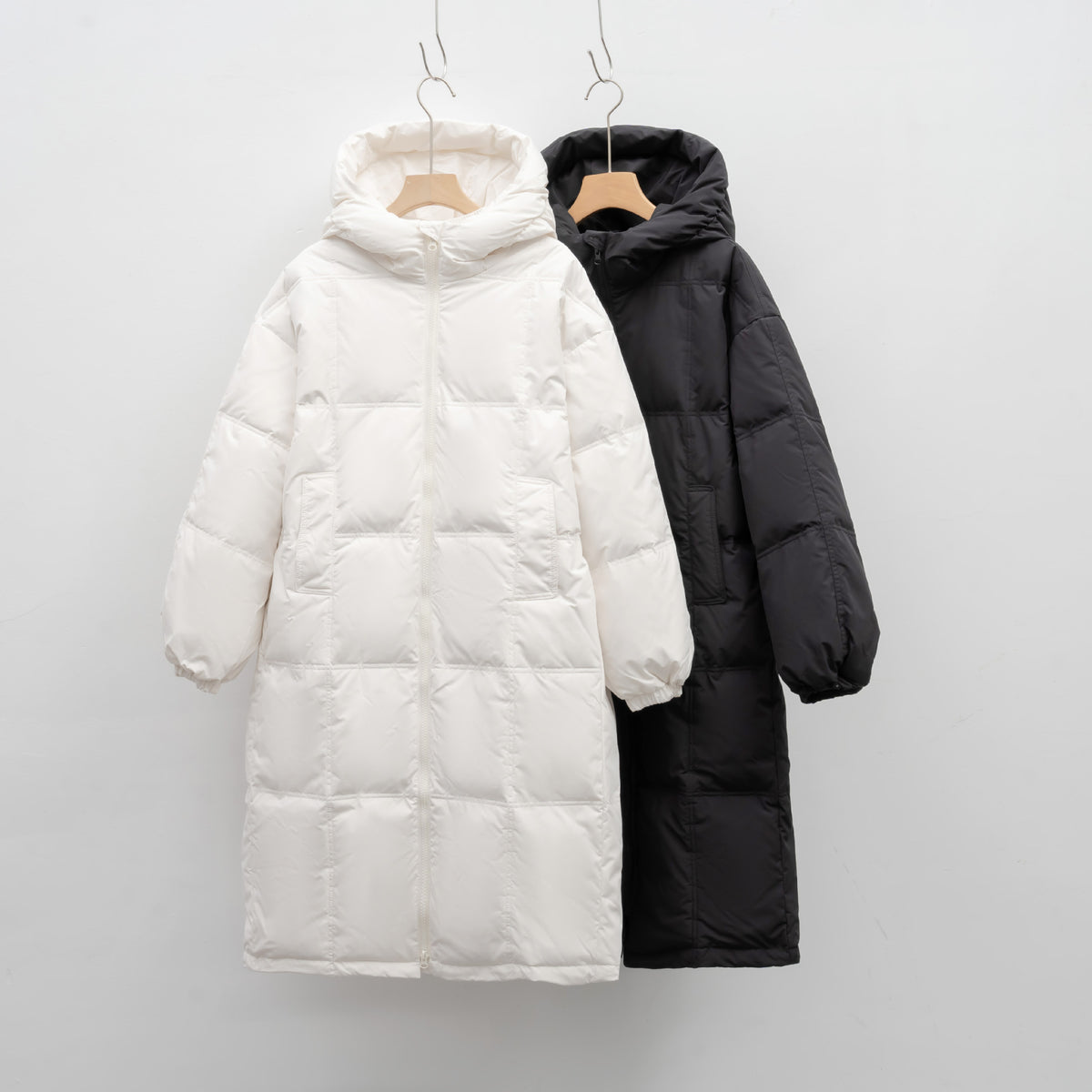 Thickened Loose Bread Jacket New Duck Down Winter Coat Extended Knee-length Down Jacket Women