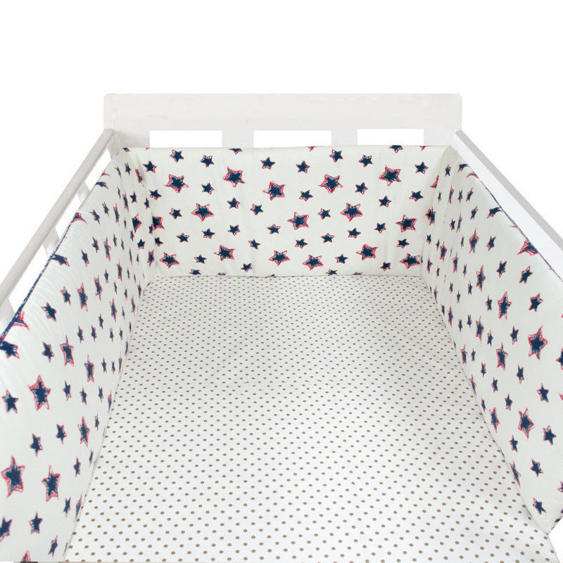 Children's Anti-collision Cotton Cloth Bed Fence