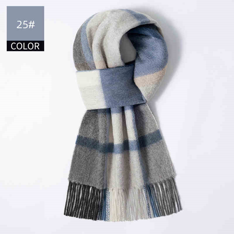 Winter New Men's Cashmere Scarf