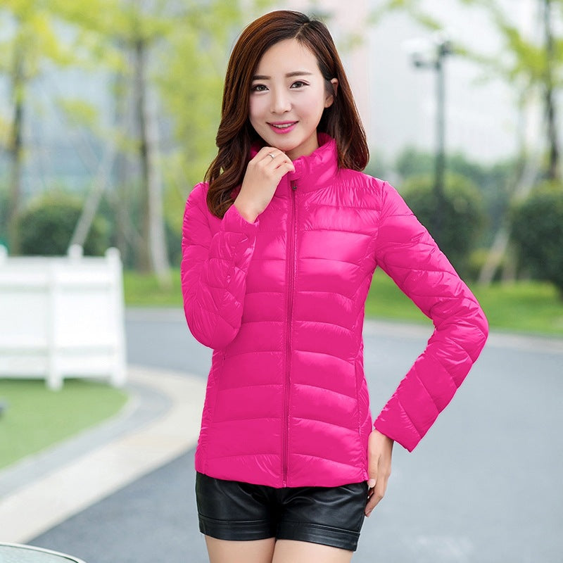 Short Cotton-padded Coat For Middle-aged Women Stylish Cotton Jacket