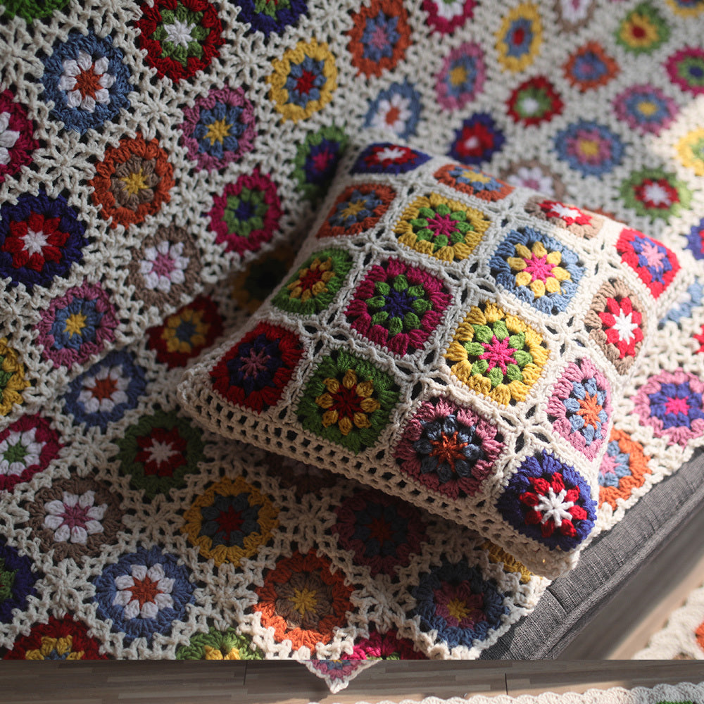 Fashion Home Simple Daisy Sofa Blanket