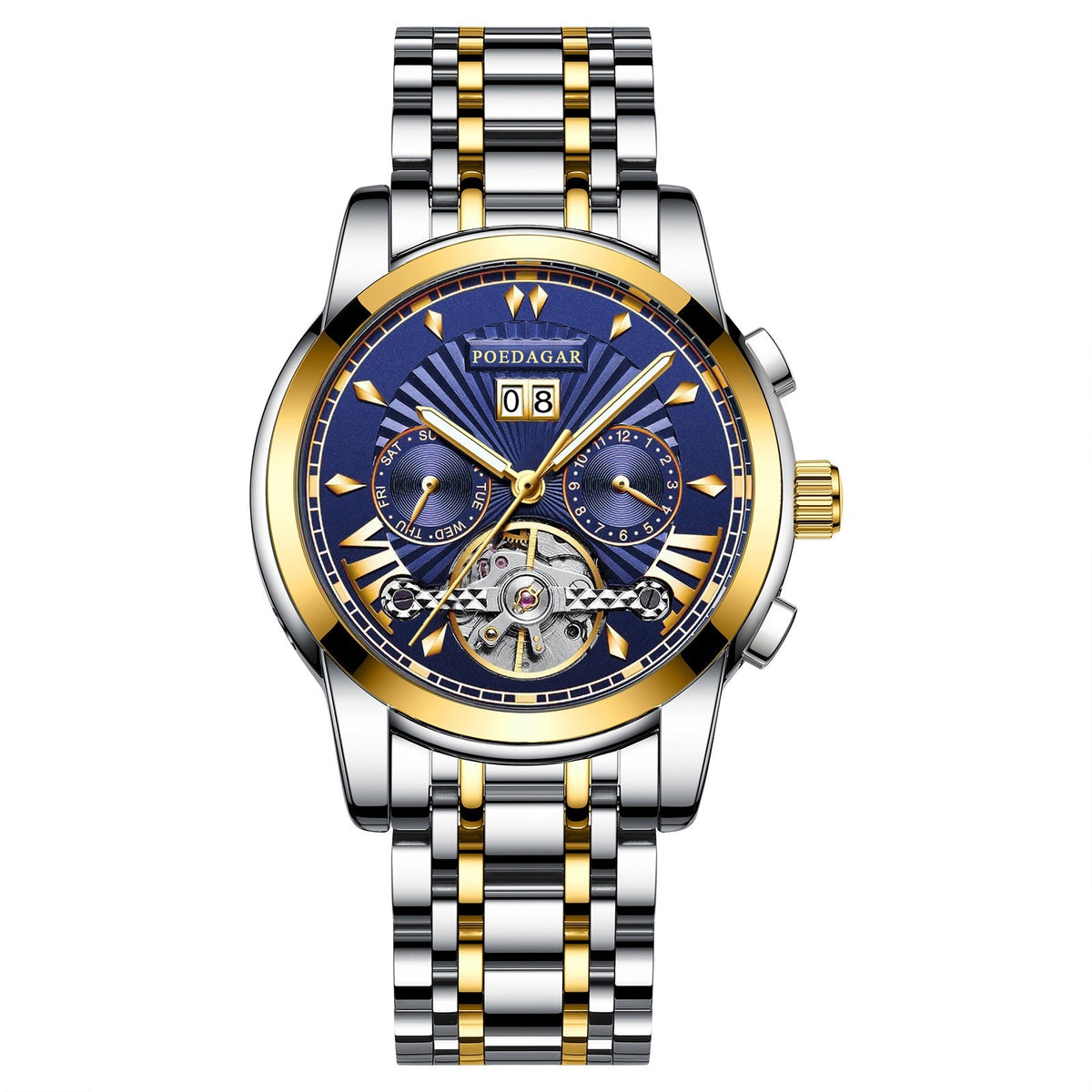 Waterproof Multifunctional Men's Automatic Mechanical Watch