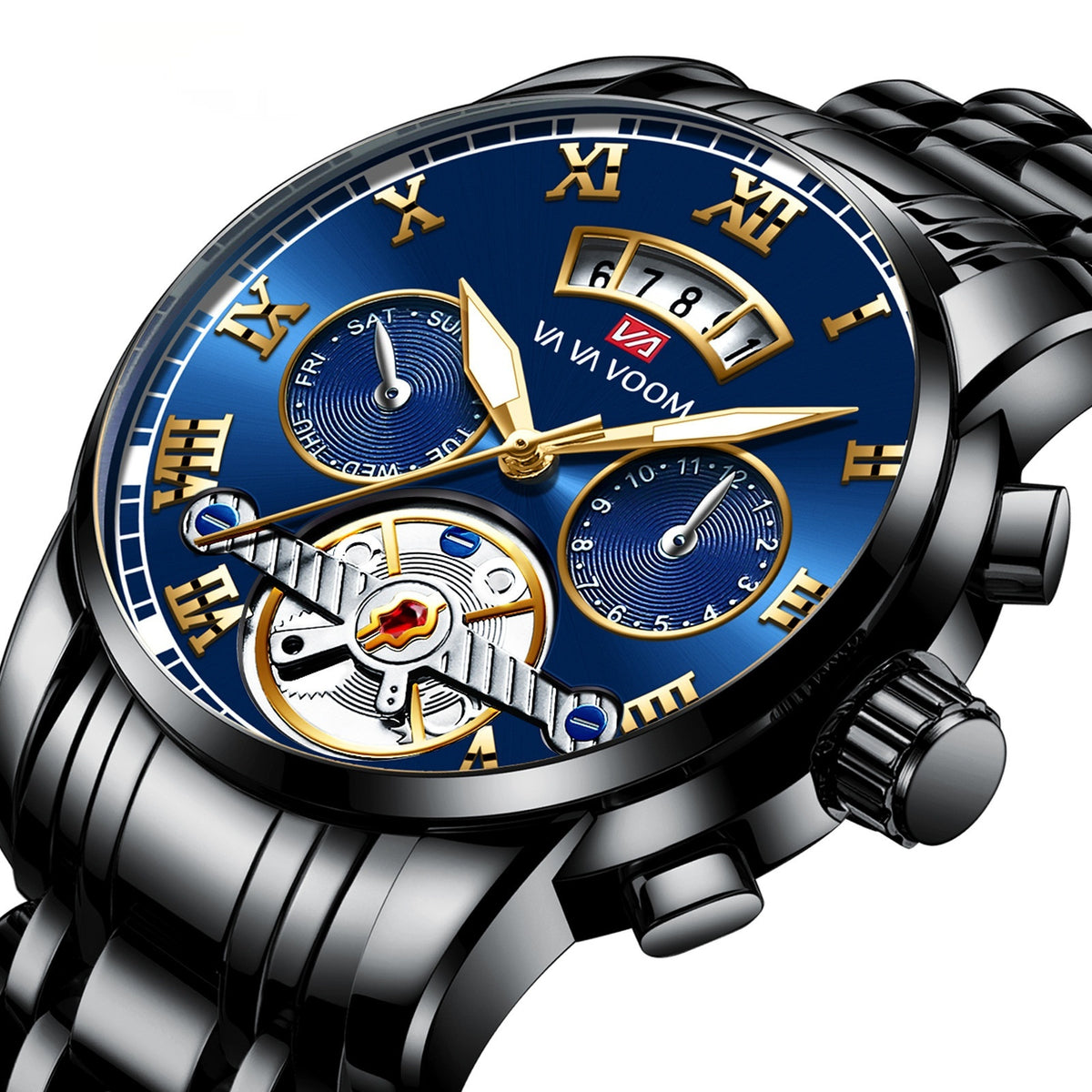 Tourbillon Multifunction Watch For Men