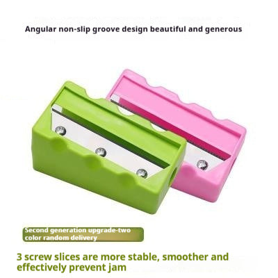 Face Mask Large Cucumber Pencil Sharpener Modeling Peeler
