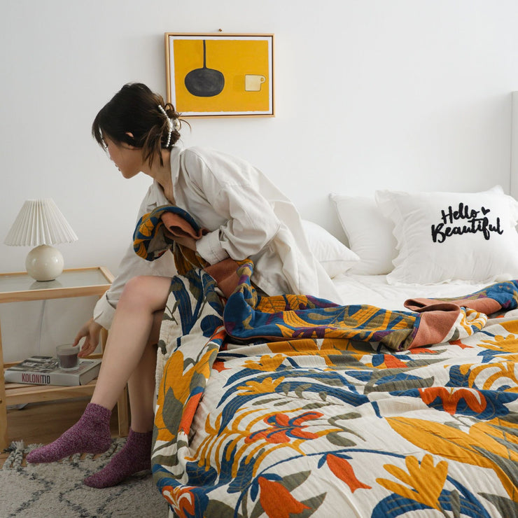 New Simple Double Thickened Blanket