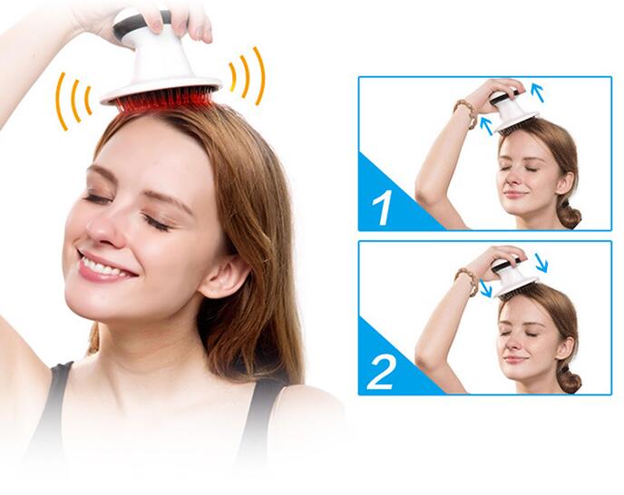 Electric Infrared Head Massager – Regal Comfort