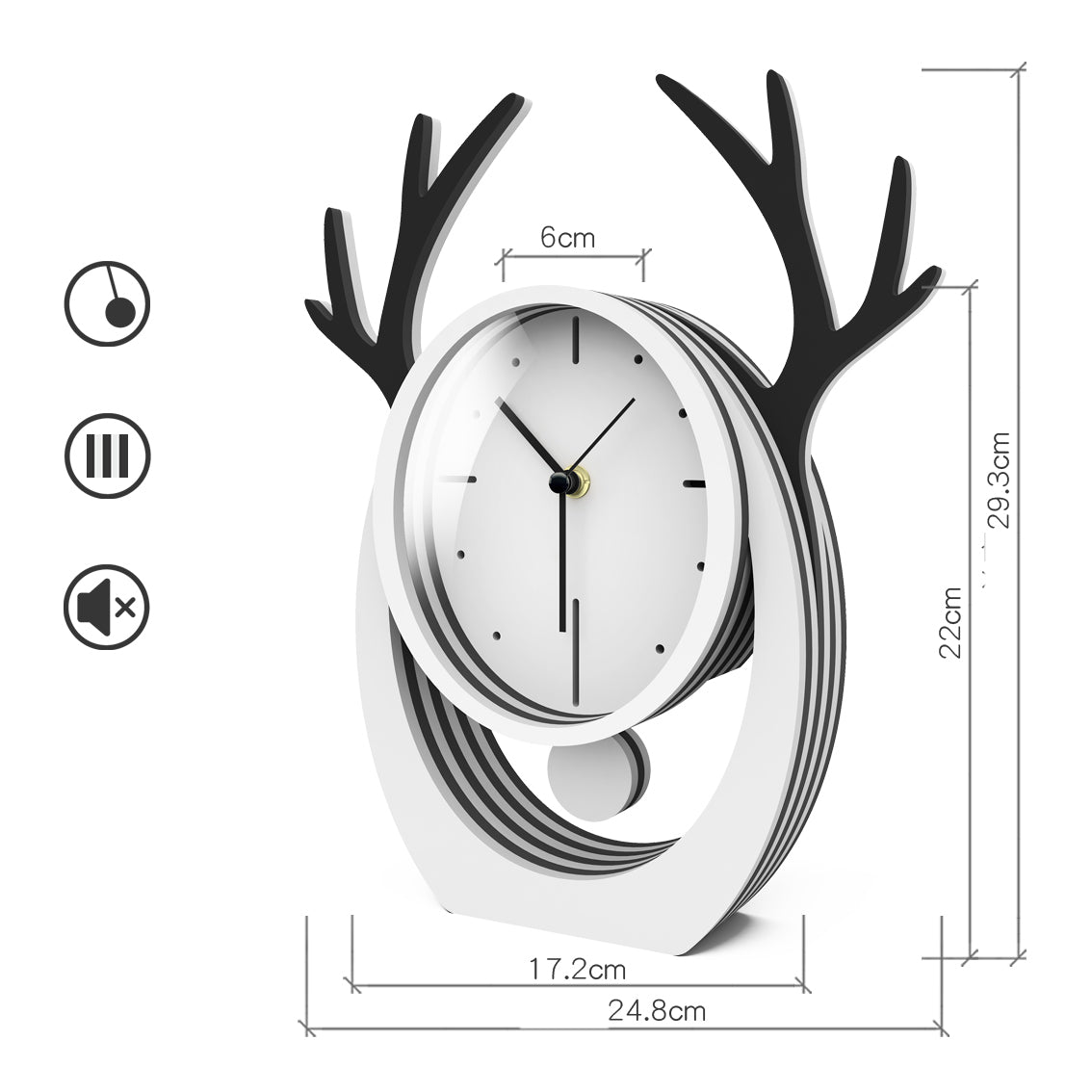 Pendulum Clock Desktop Clock Ornaments