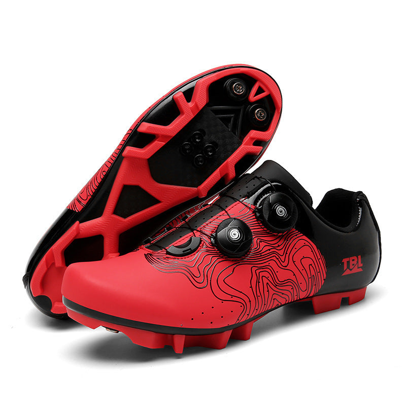 Road Cycling Shoes - Hard Sole Breathable Bicycle Shoes