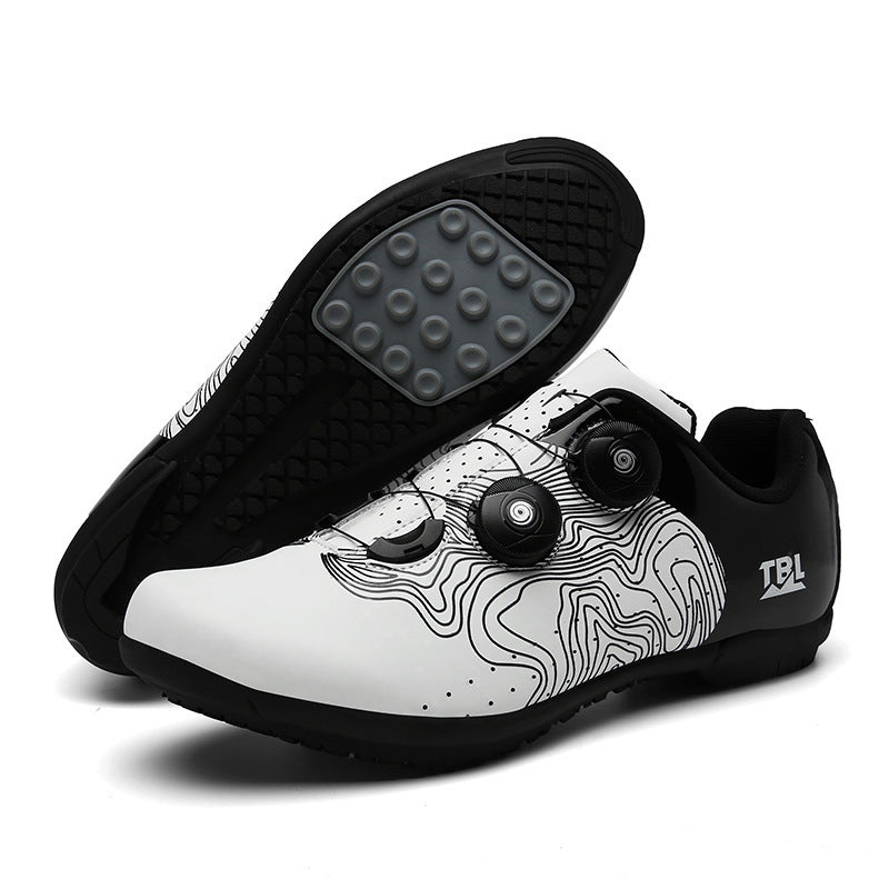Road Cycling Shoes - Hard Sole Breathable Bicycle Shoes
