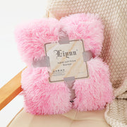 Plush Double-layer Blanket Sofa Cover Blanket Tie Dye Casual Blanket