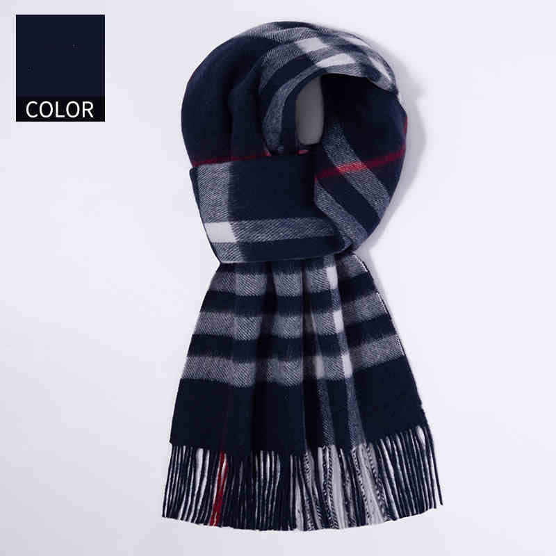 Winter New Men's Cashmere Scarf