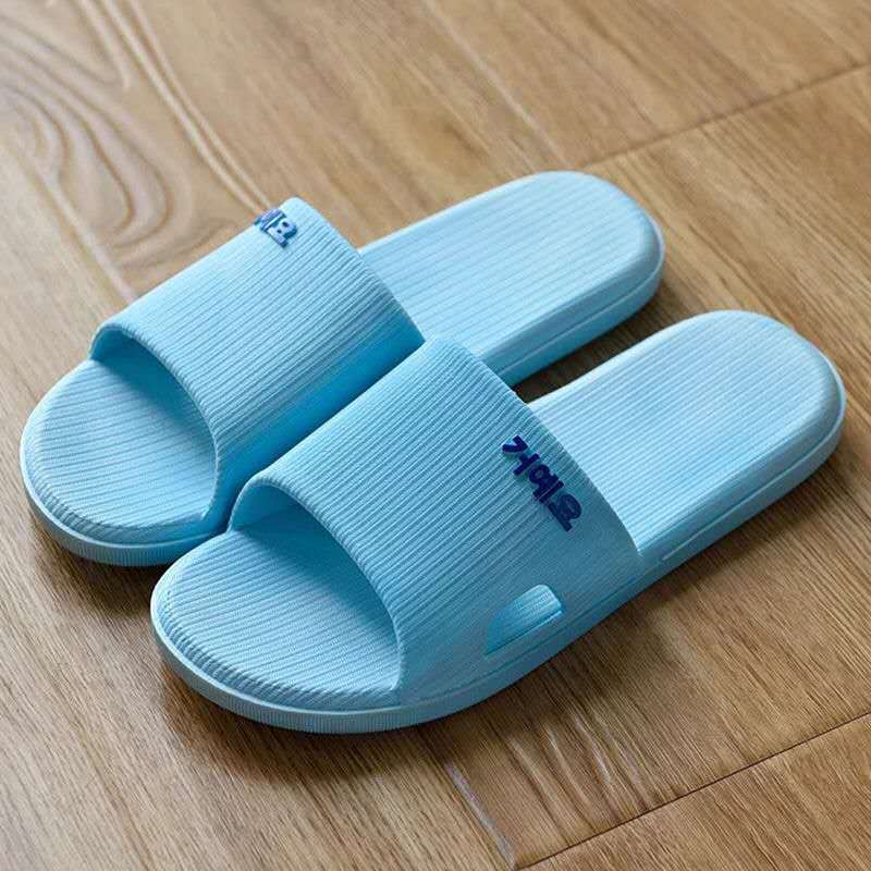 Bathroom Non-slip Men And Women Bathing Platform Slippers