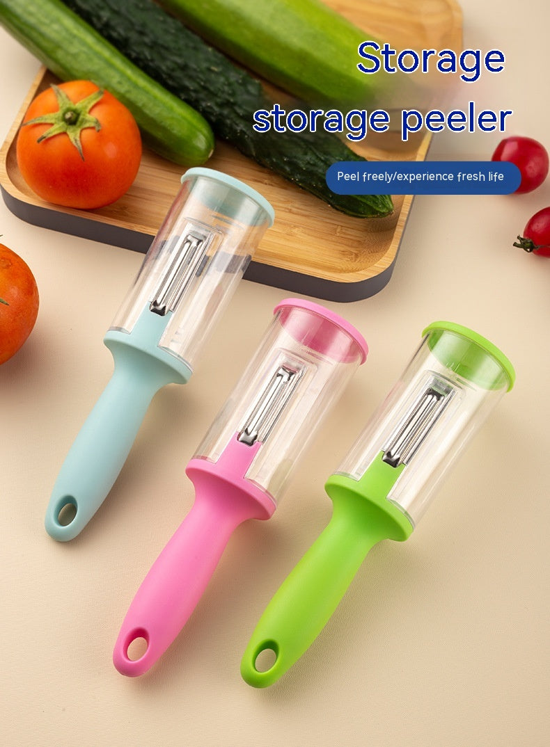 Multi-functional Storage Peeler Anti-splash