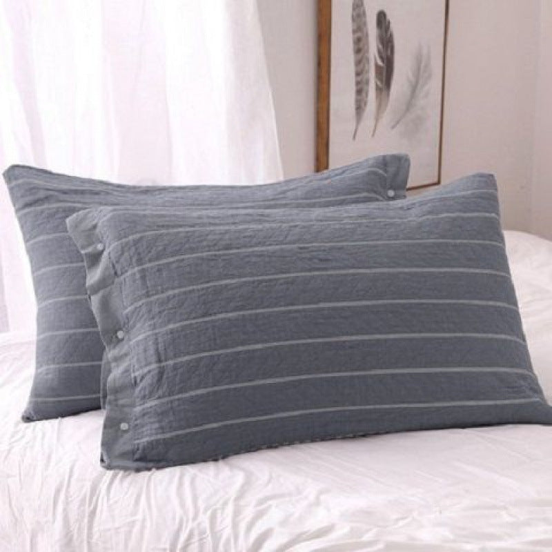 Household Cotton Thickened Breathable Pillow Case