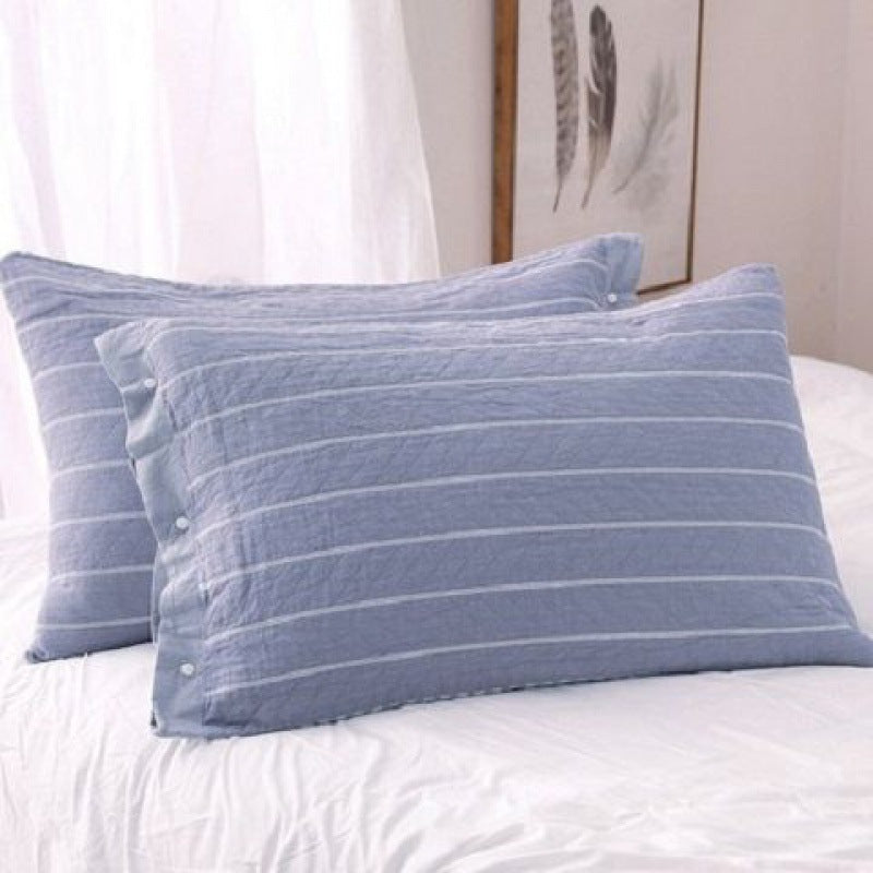 Household Cotton Thickened Breathable Pillow Case